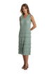 Sleeveless V-Ncekline Tired Dress - DR1350