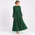 Pleated Tiered Maxi Dress