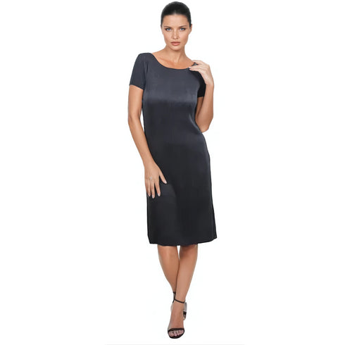 Cap Sleeve Classic Crinkle Dress - DR500