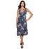 Flash Sale: Bamboo Print Pleated Dress - DR749