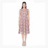 Pink Floral Sleeveless Resort Dress
