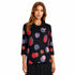 Black Multi Dot Pleated Jacket
