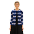 Midnight Bloom Pleated Print Jacket
