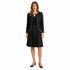 Elegant Black Textured Jacket with Trim – Classic Tailored Layer for Work & Occasion