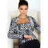 Jacquard Sweater with Matching Bolero Look - NT68