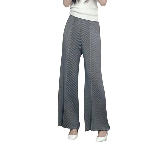 Pleated Wide-Leg Trousers - PN1430