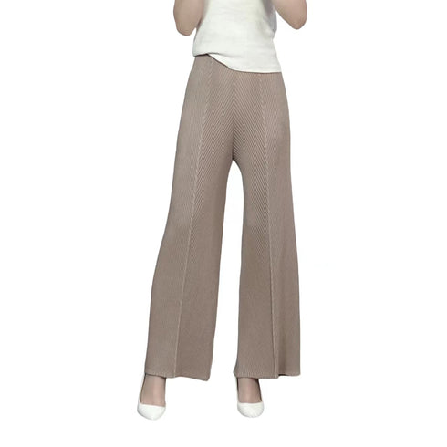 Pleated Wide-Leg Trousers - PN1430