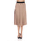 Pleated Midi Skirt - DR1025 Beige