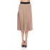 Pleated Midi Skirt - DR1025 Beige
