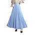 High-Waisted Pleated Maxi Skirt - SK1525
