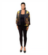 Floral Pleated Cape - T795