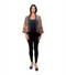 Floral Pleated Cape - T795
