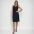 Pleated Bodice Crinkle Dress - DR320