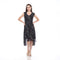 Sleeveless High Low Crinkle Dress - DR1036