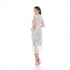 Sleeveless High Low Crinkle Dress - DR1036
