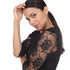 3/4 Sleeve Lace Crinkle Dress - DR1055