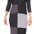 3/4 Sleeve ColorBlock Dress - DR1092