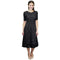 Monotone Crinkle Dress - Black