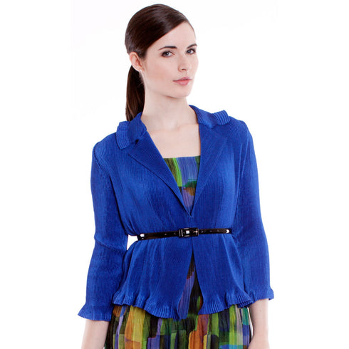 Pleated Ruffle Jacket - JK380