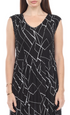 Sleeveless High Low Crinkle Dress - DR1036