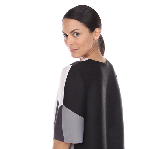 Short Sleeve Print Bounce Top - T1010